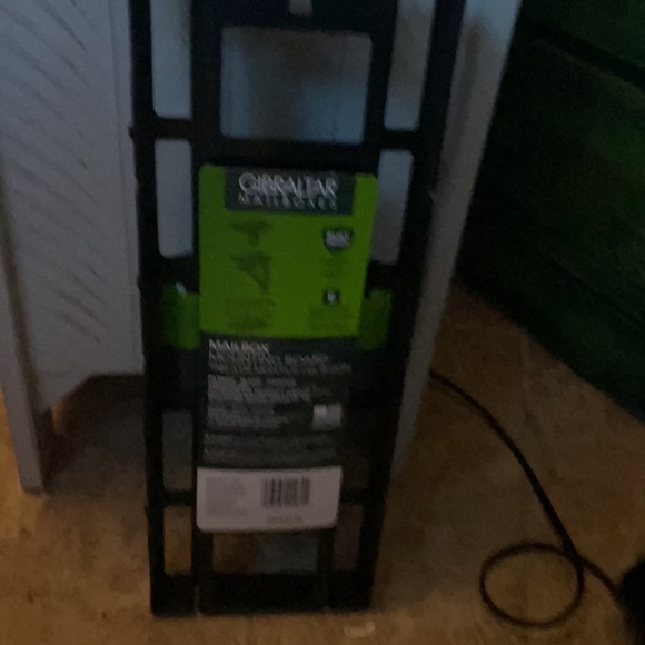 gibraltar Other New Gibraltar Steel Mailbox Mounting Board Black 46 H X 63 W X 7 D Gmab225b